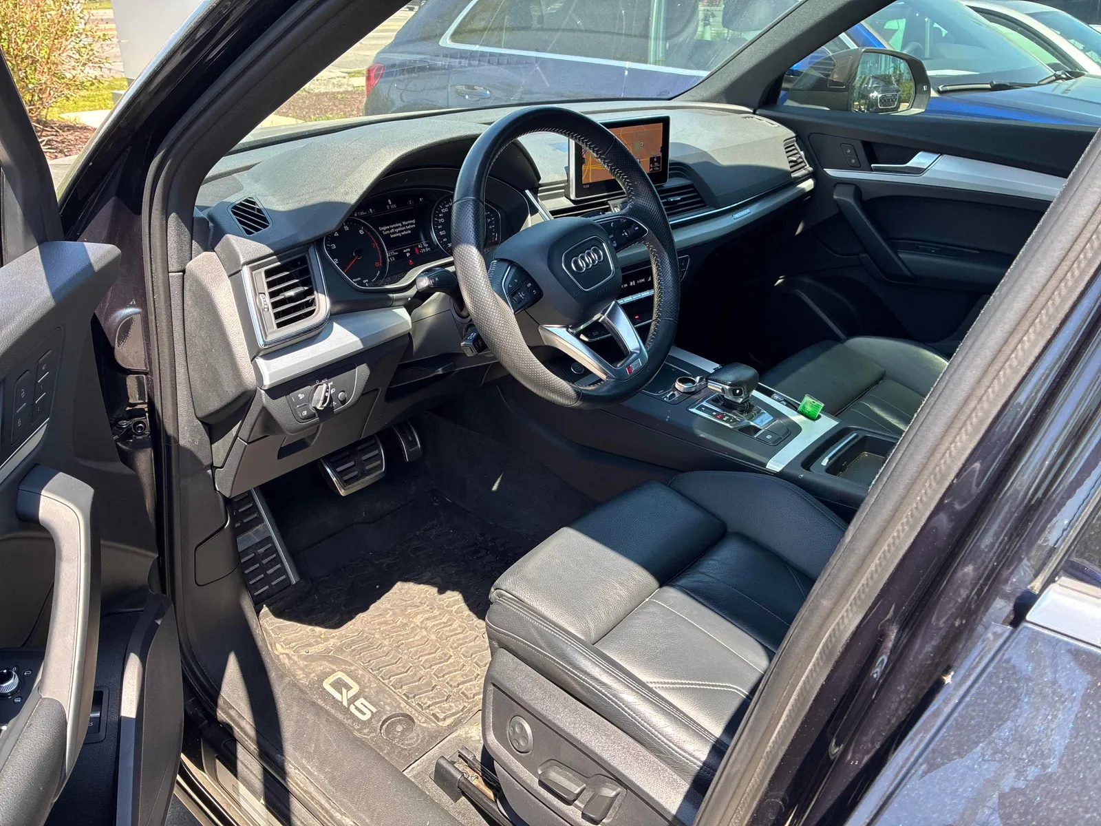 Interior driver side