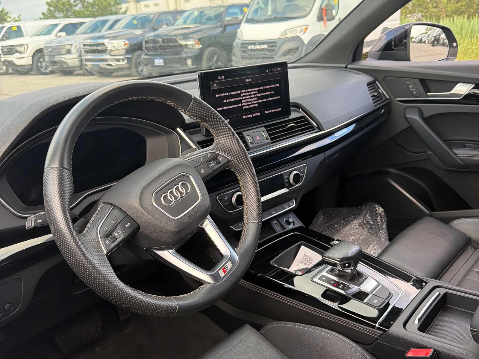 Interior driver side