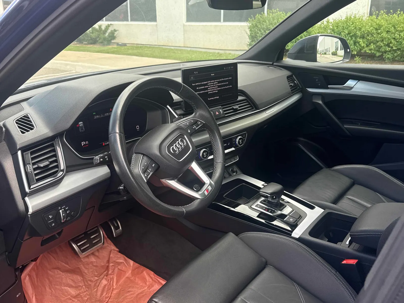 Interior driver side
