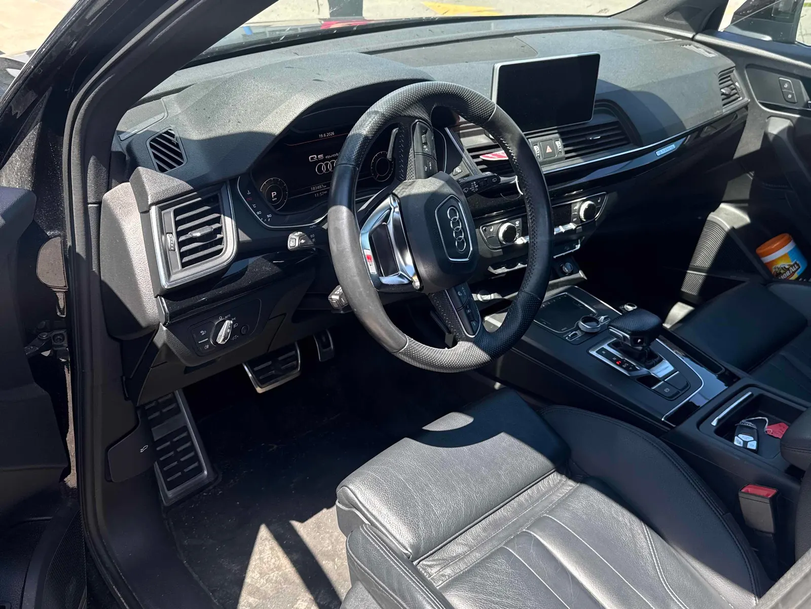 Interior driver side