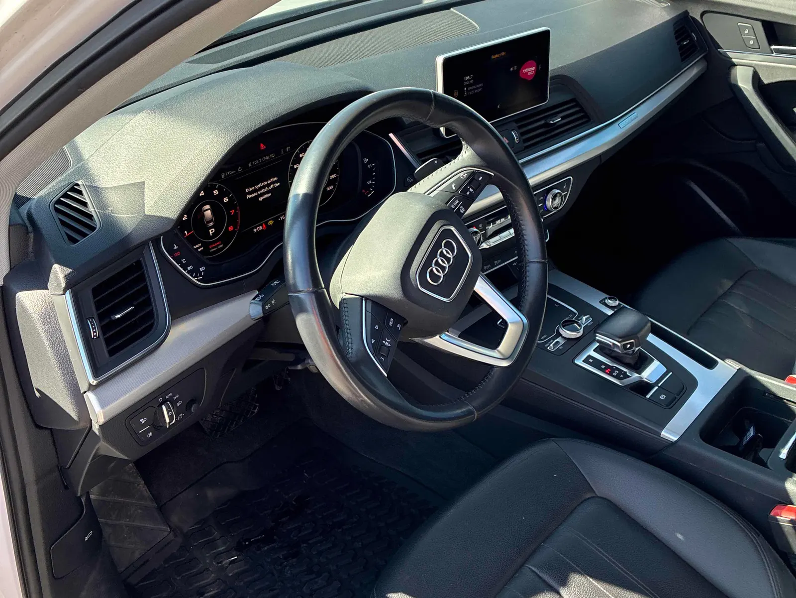 Interior driver side