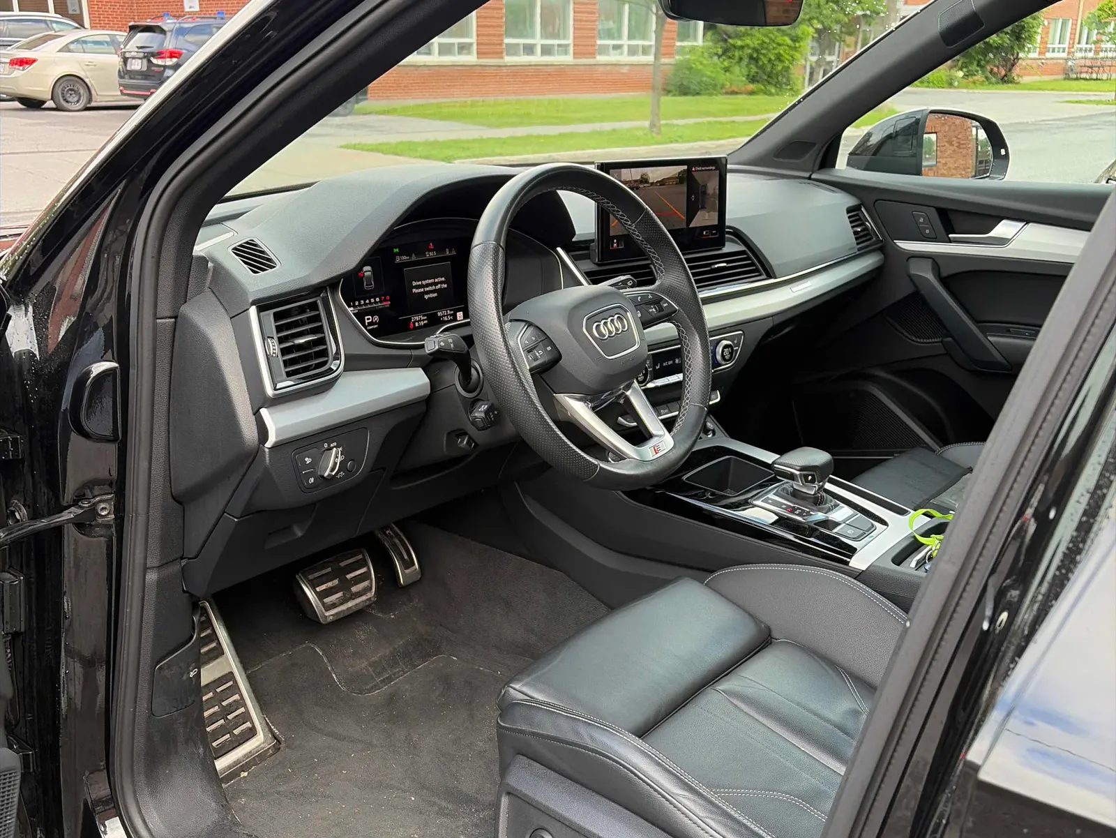 Interior driver side