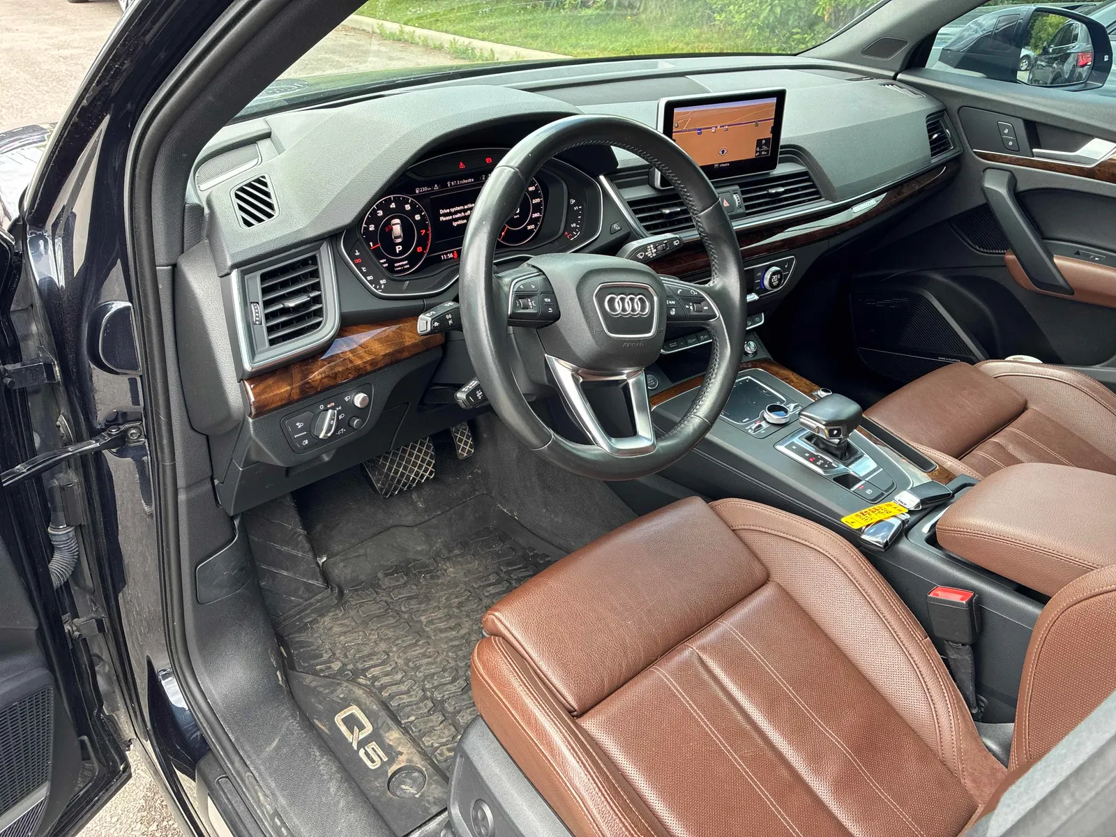 Interior driver side
