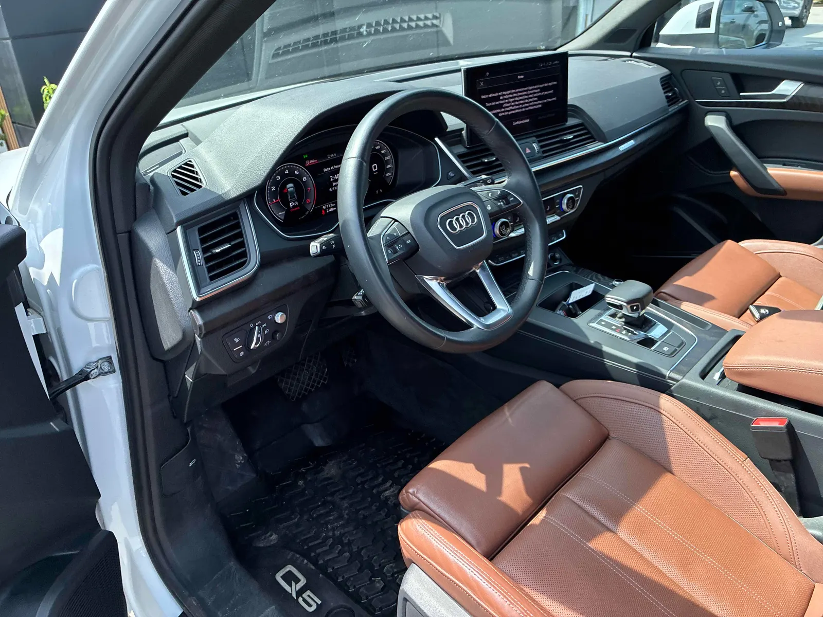 Interior driver side