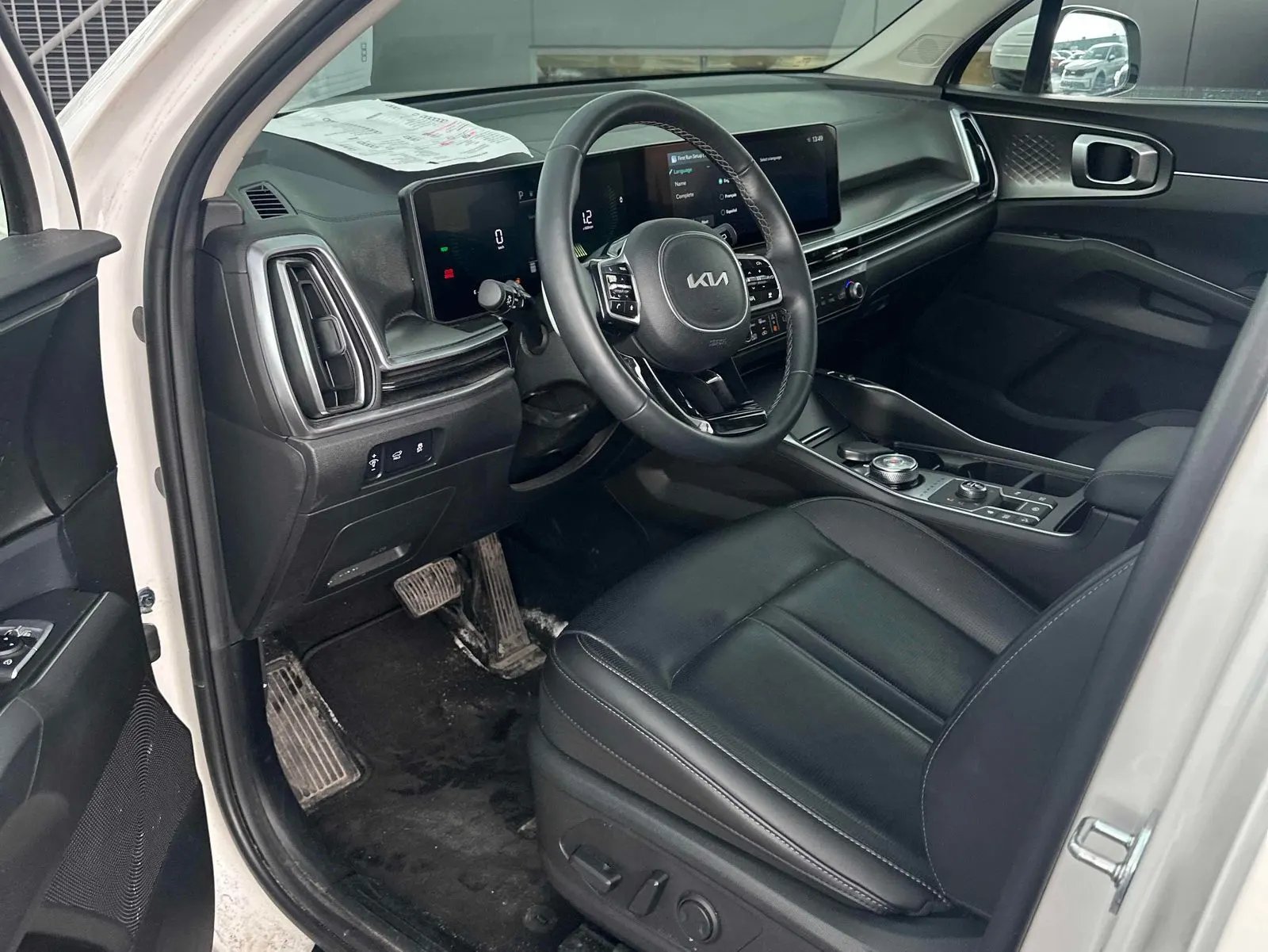 Interior driver side