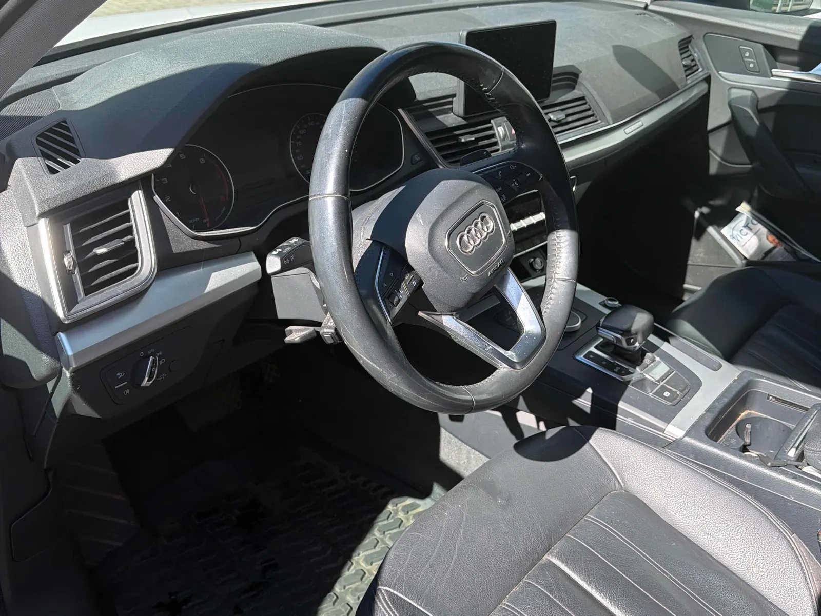 Interior driver side