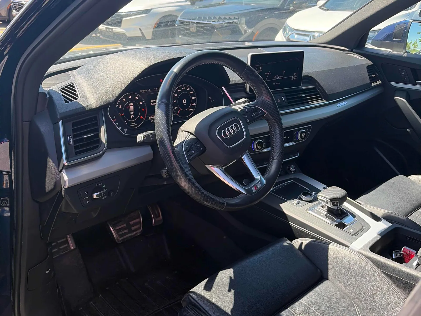 Interior driver side