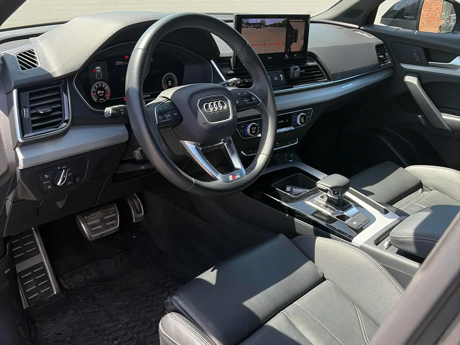 Interior driver side