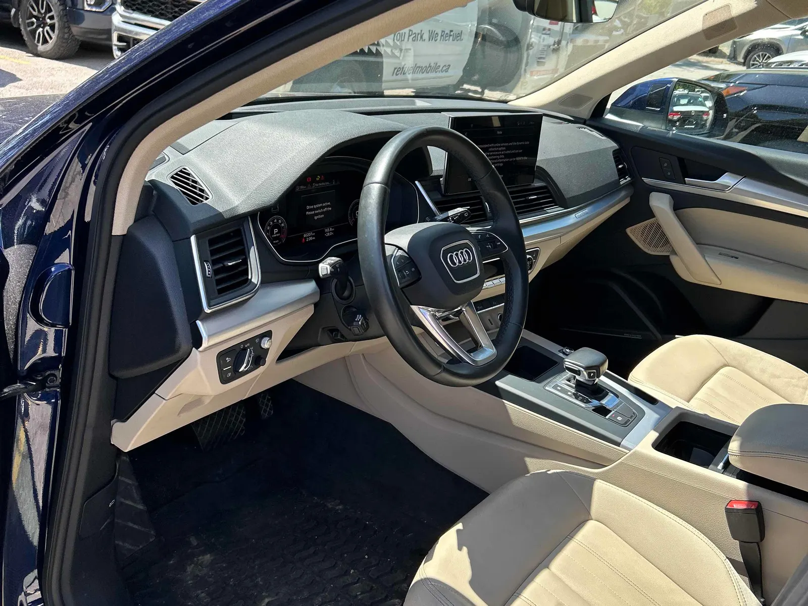 Interior driver side