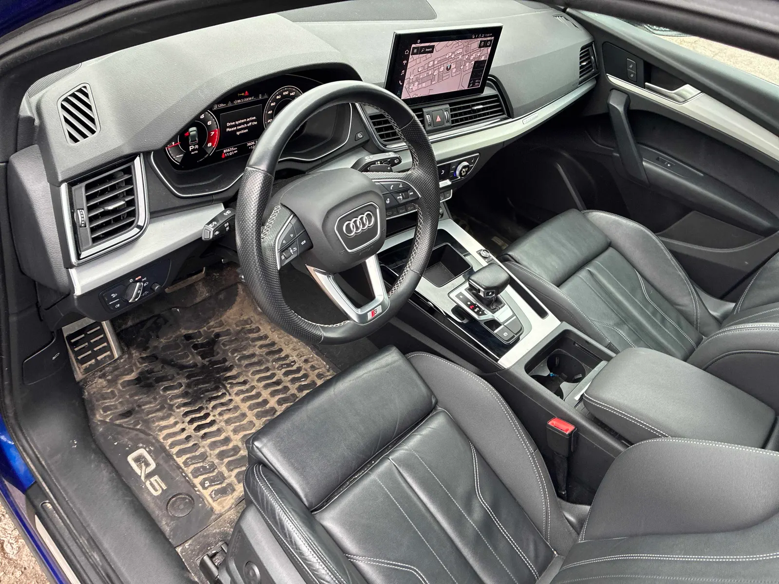 Interior driver side