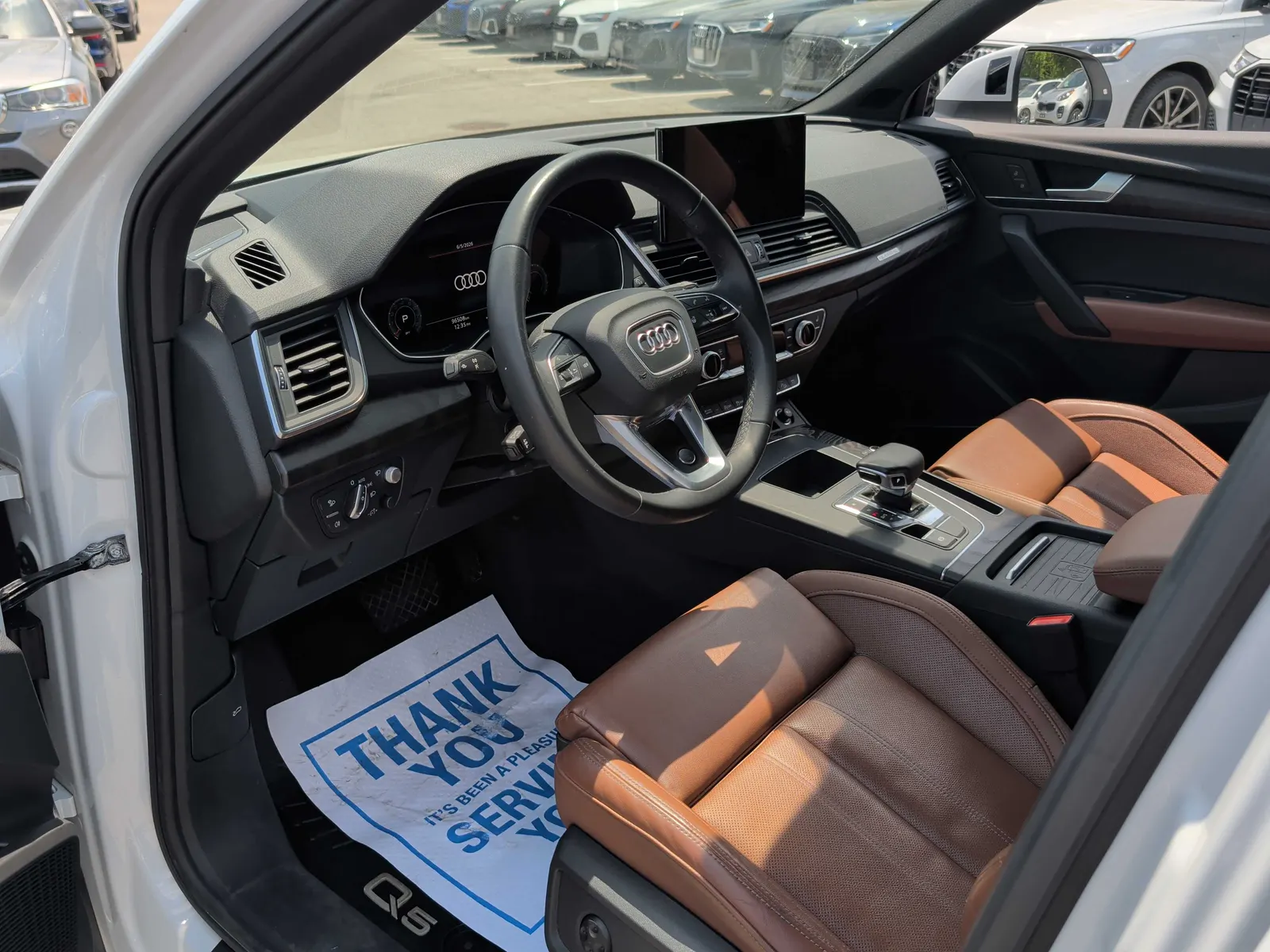 Interior driver side