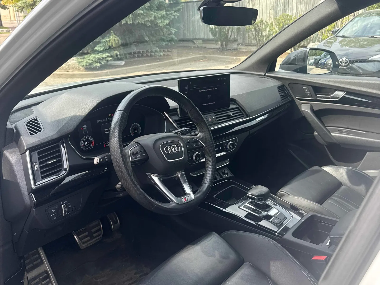 Interior driver side
