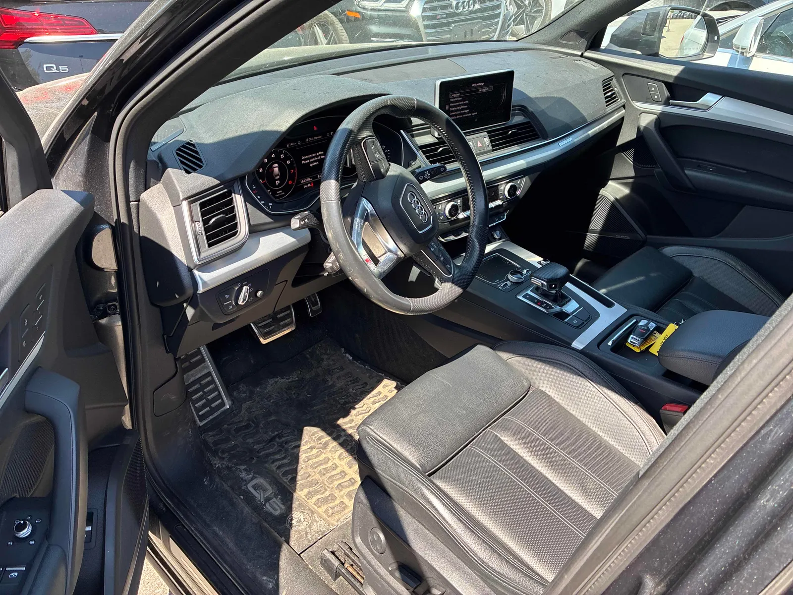 Interior driver side