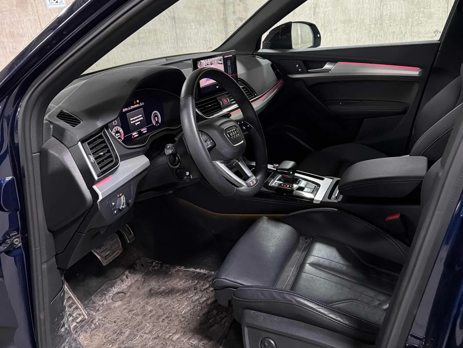 Interior driver side