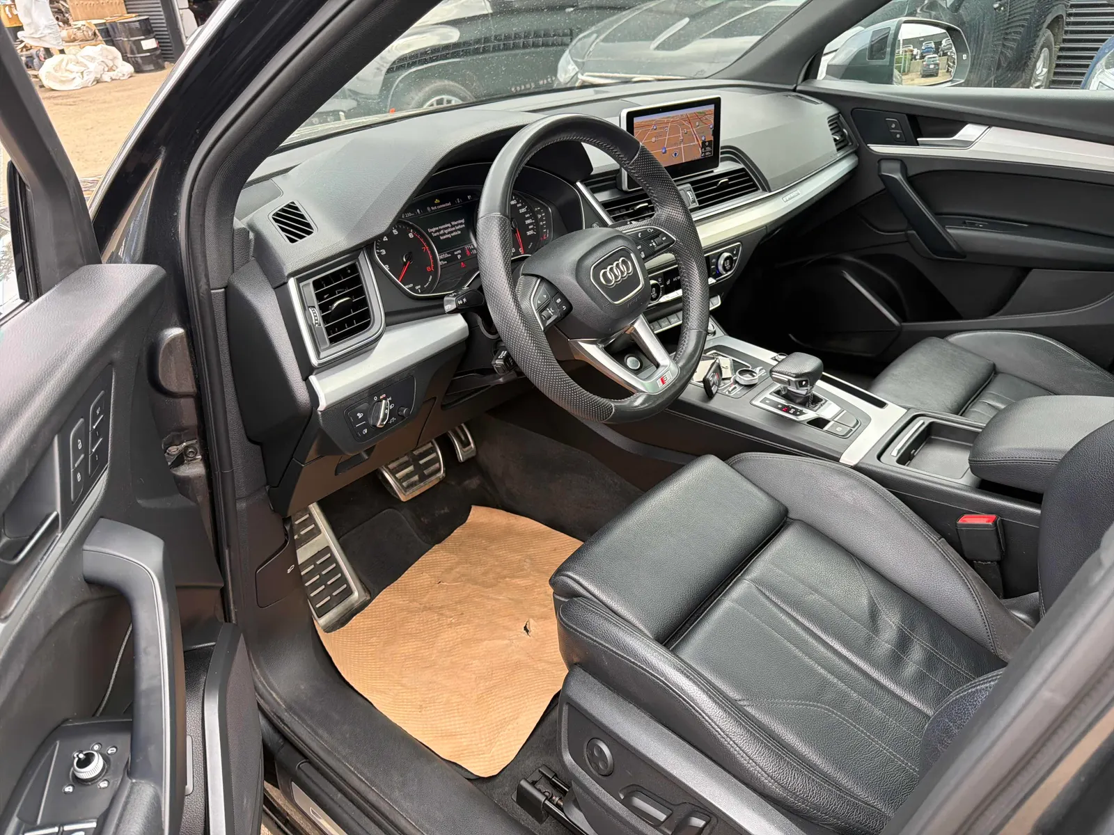 Interior driver side
