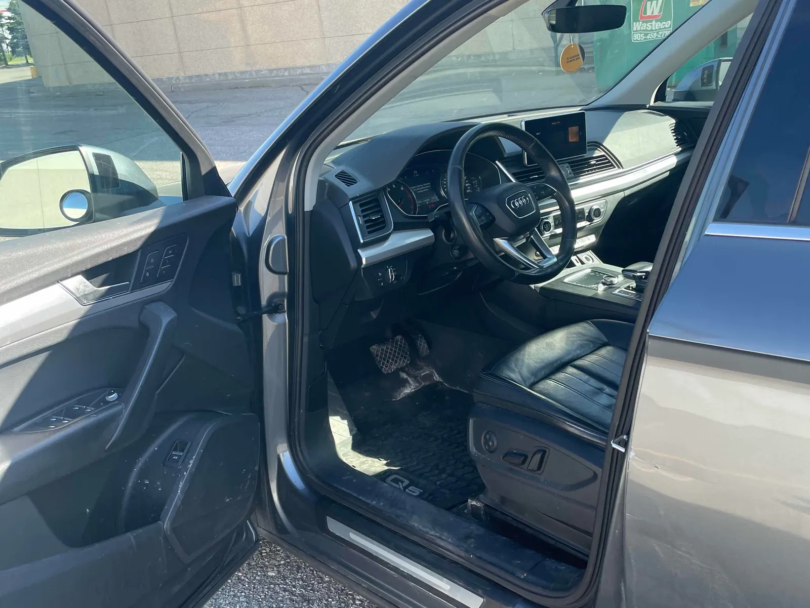 Interior driver side