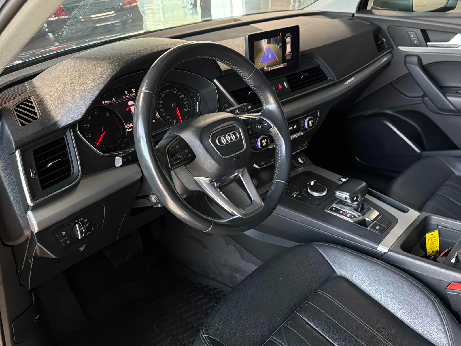 Interior driver side