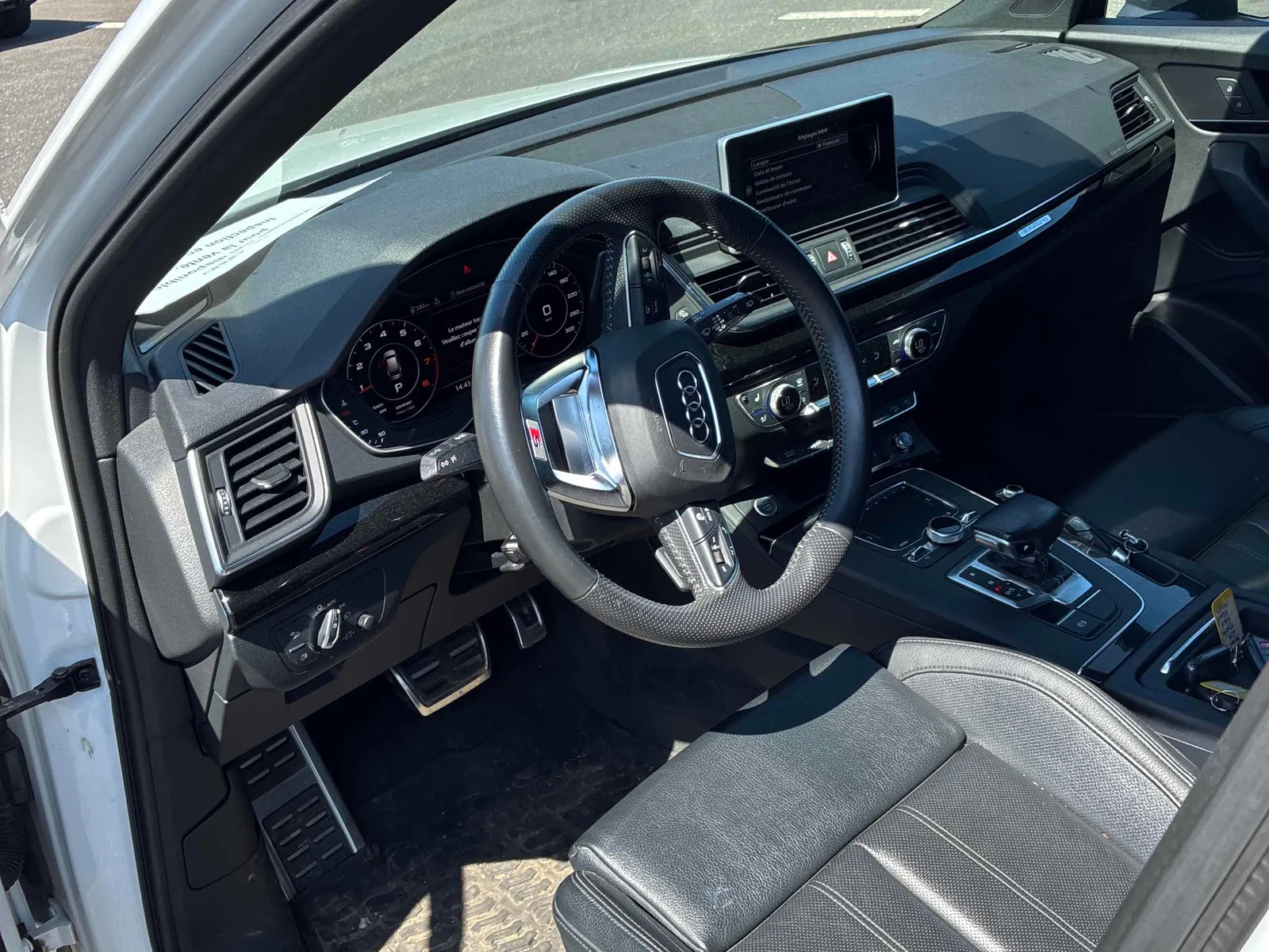 Interior driver side