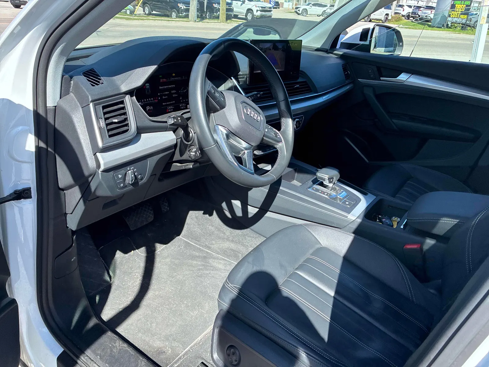 Interior driver side