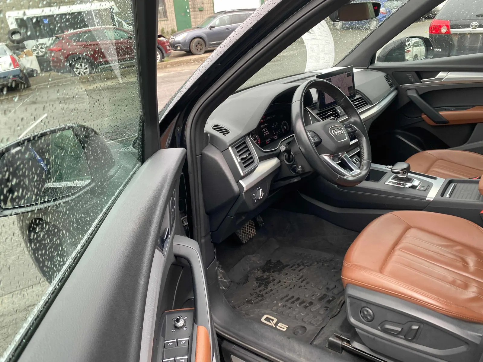 Interior driver side