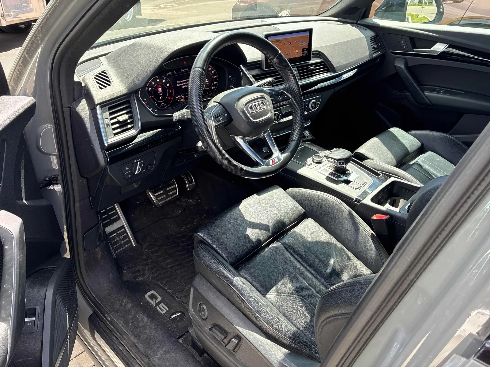 Interior driver side