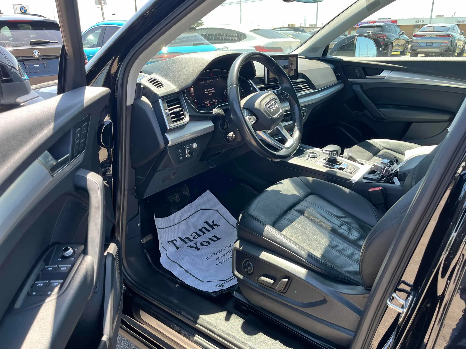 Interior driver side