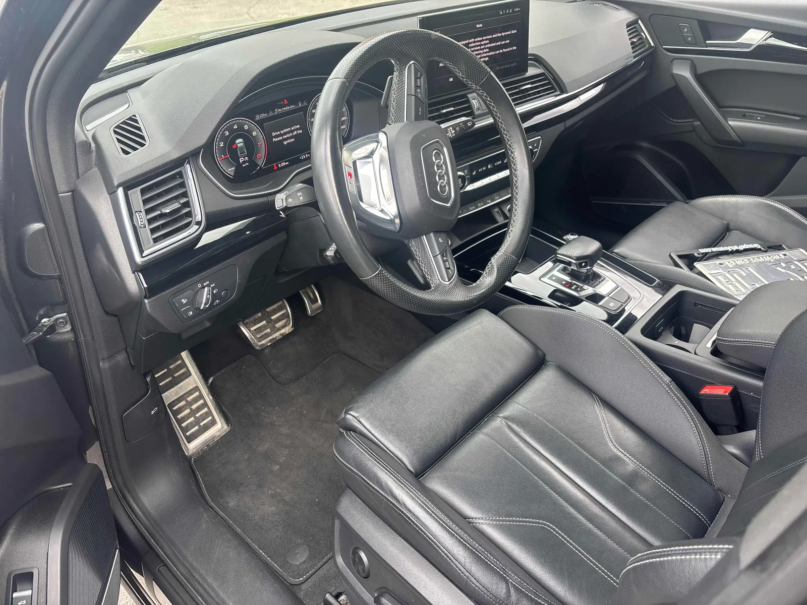 Interior driver side