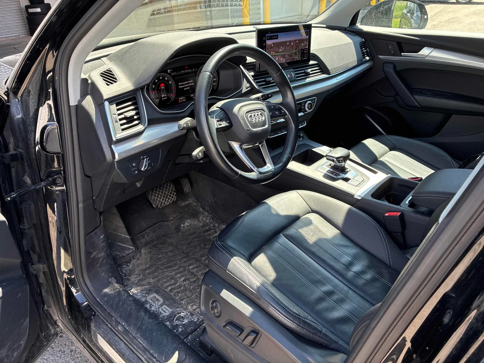 Interior driver side