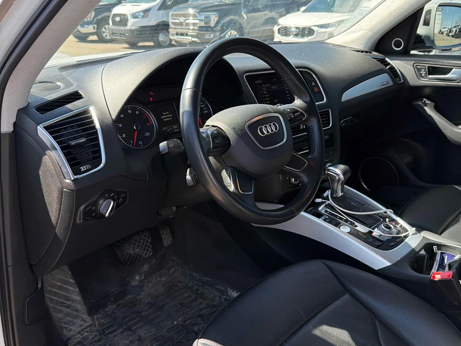 Interior driver side