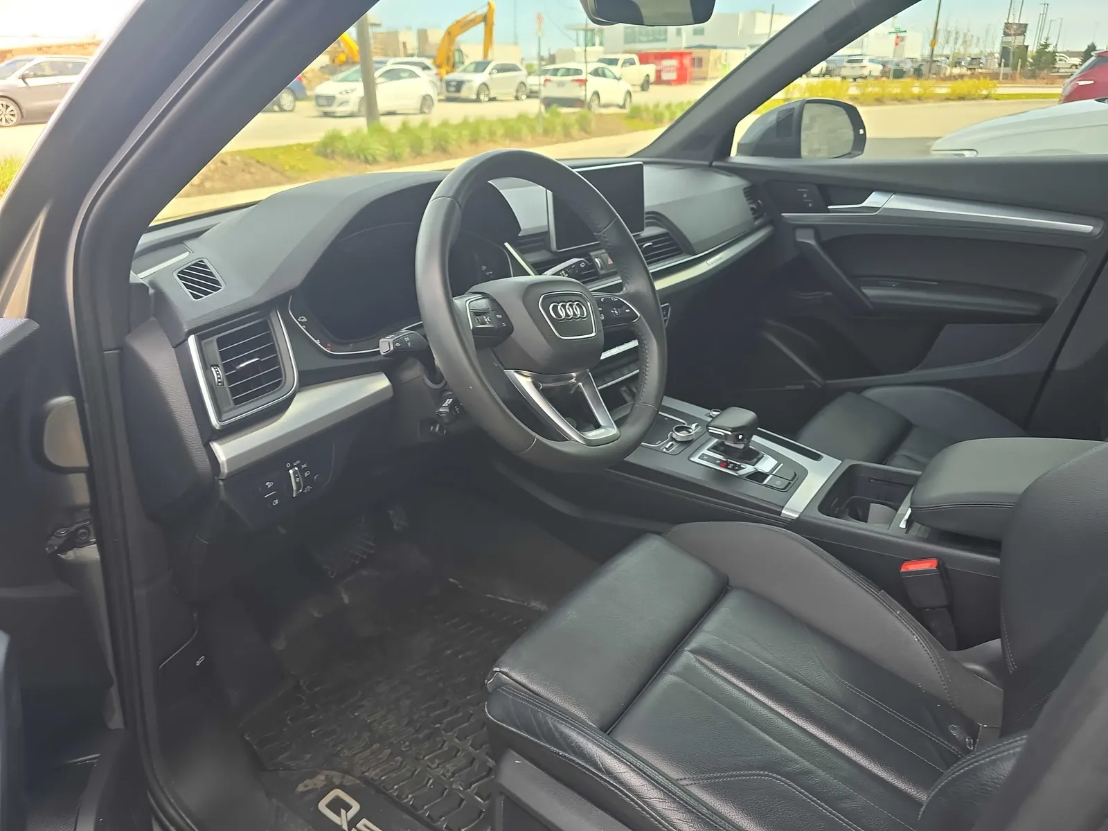 Interior driver side