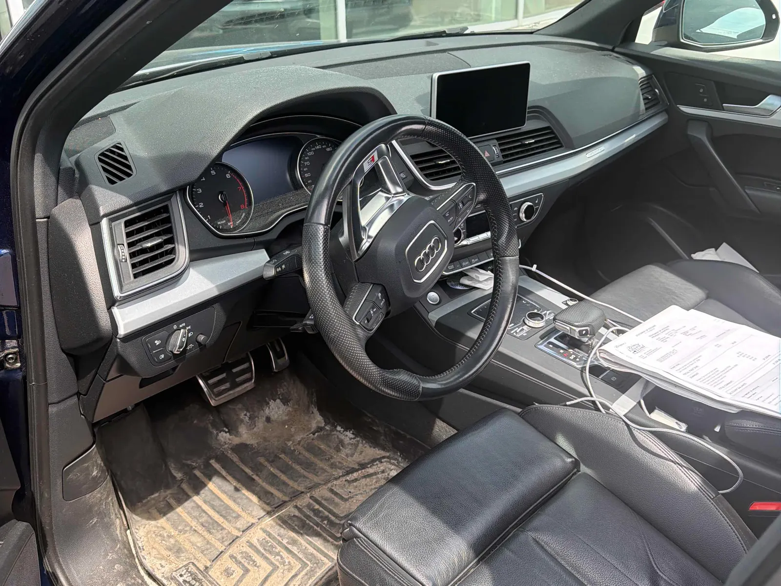 Interior driver side