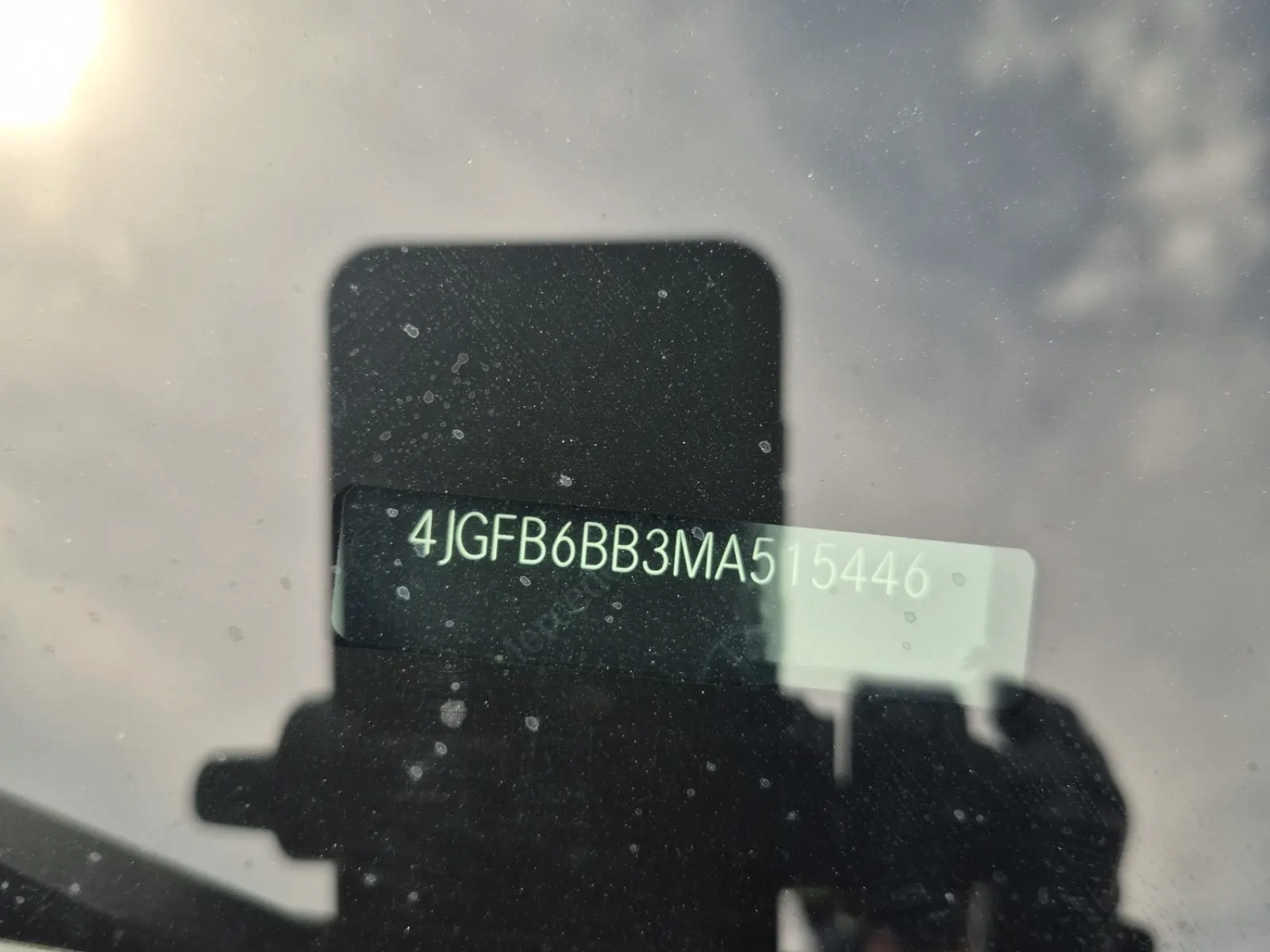 Dash VIN Plate Photo