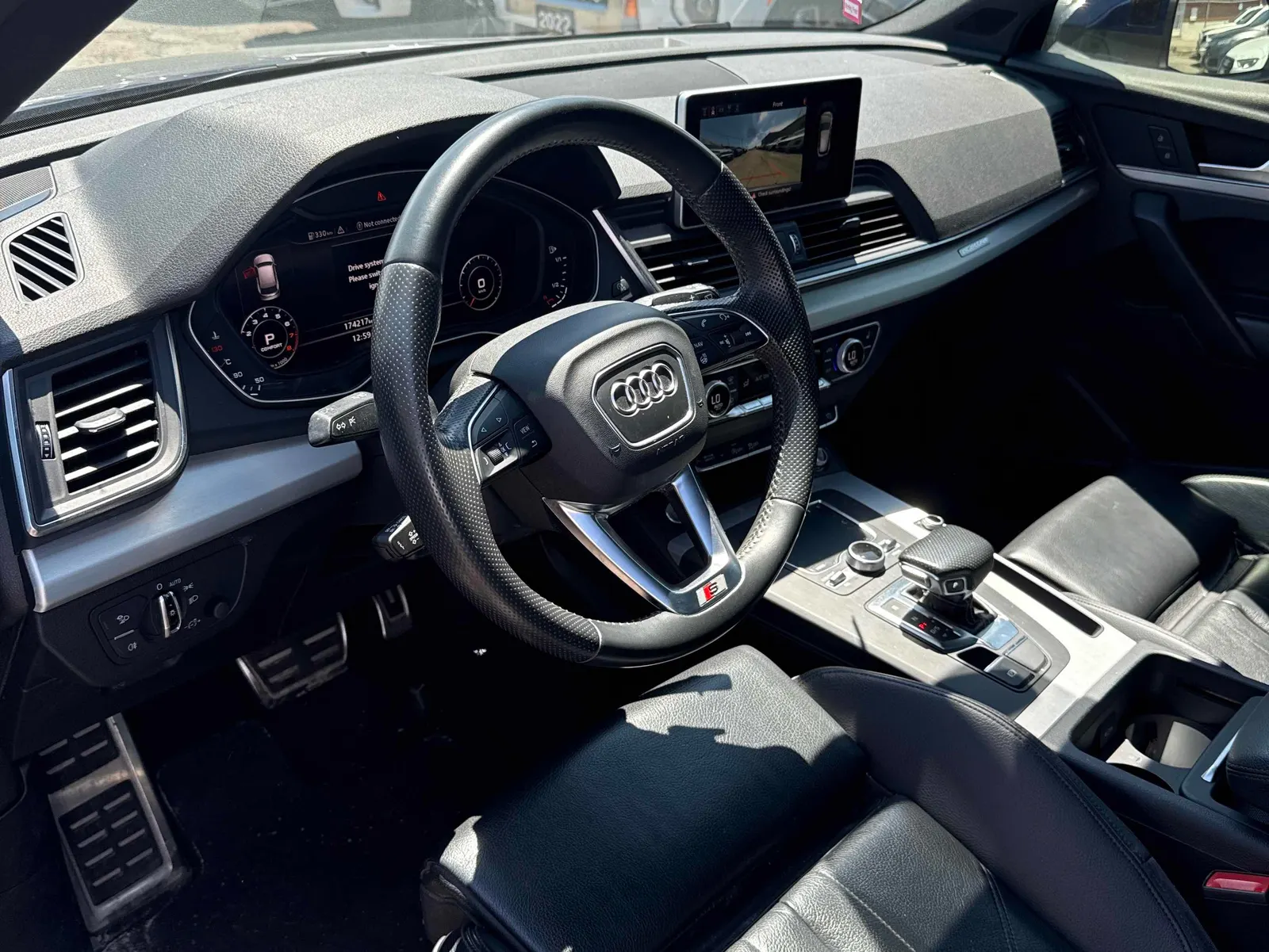 Interior driver side