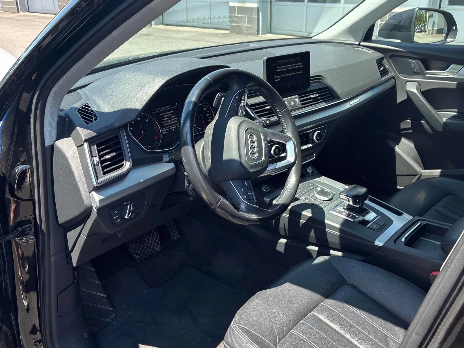 Interior driver side