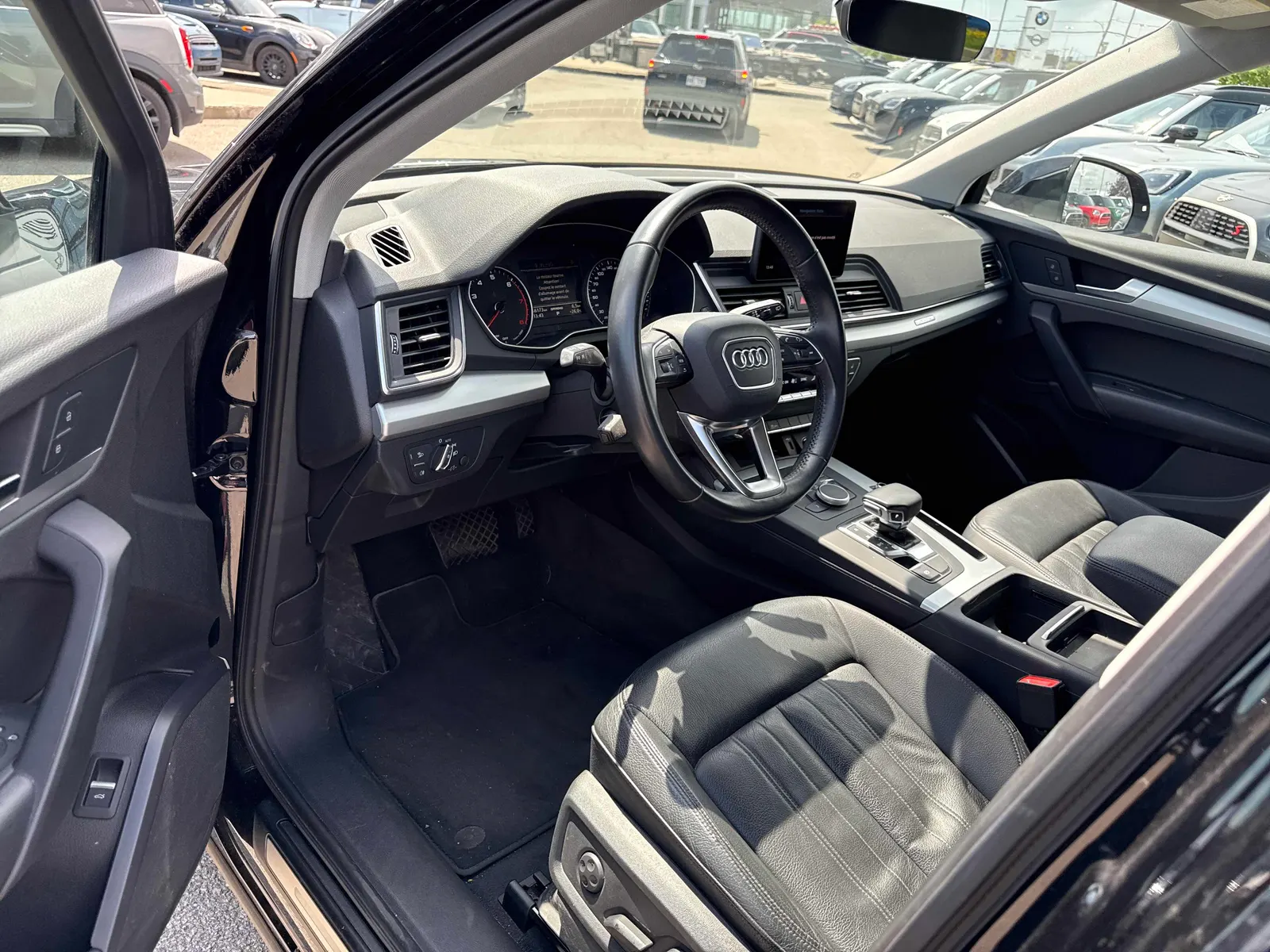 Interior driver side