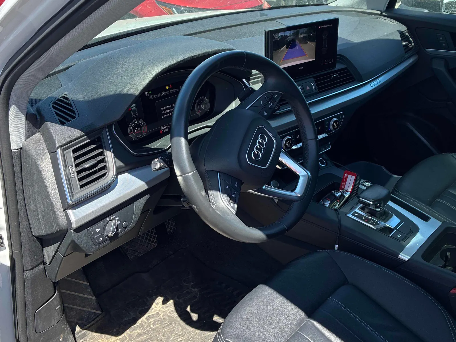Interior driver side
