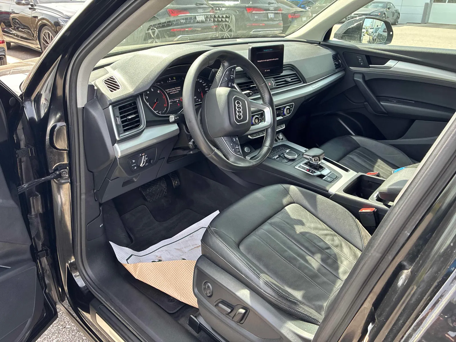 Interior driver side
