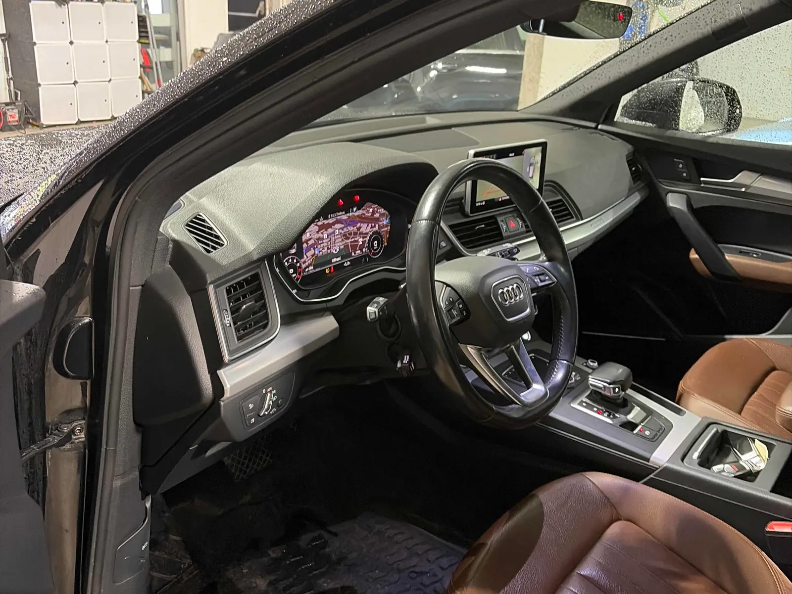 Interior driver side