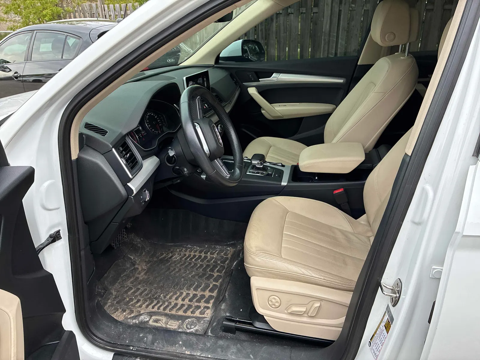 Interior driver side