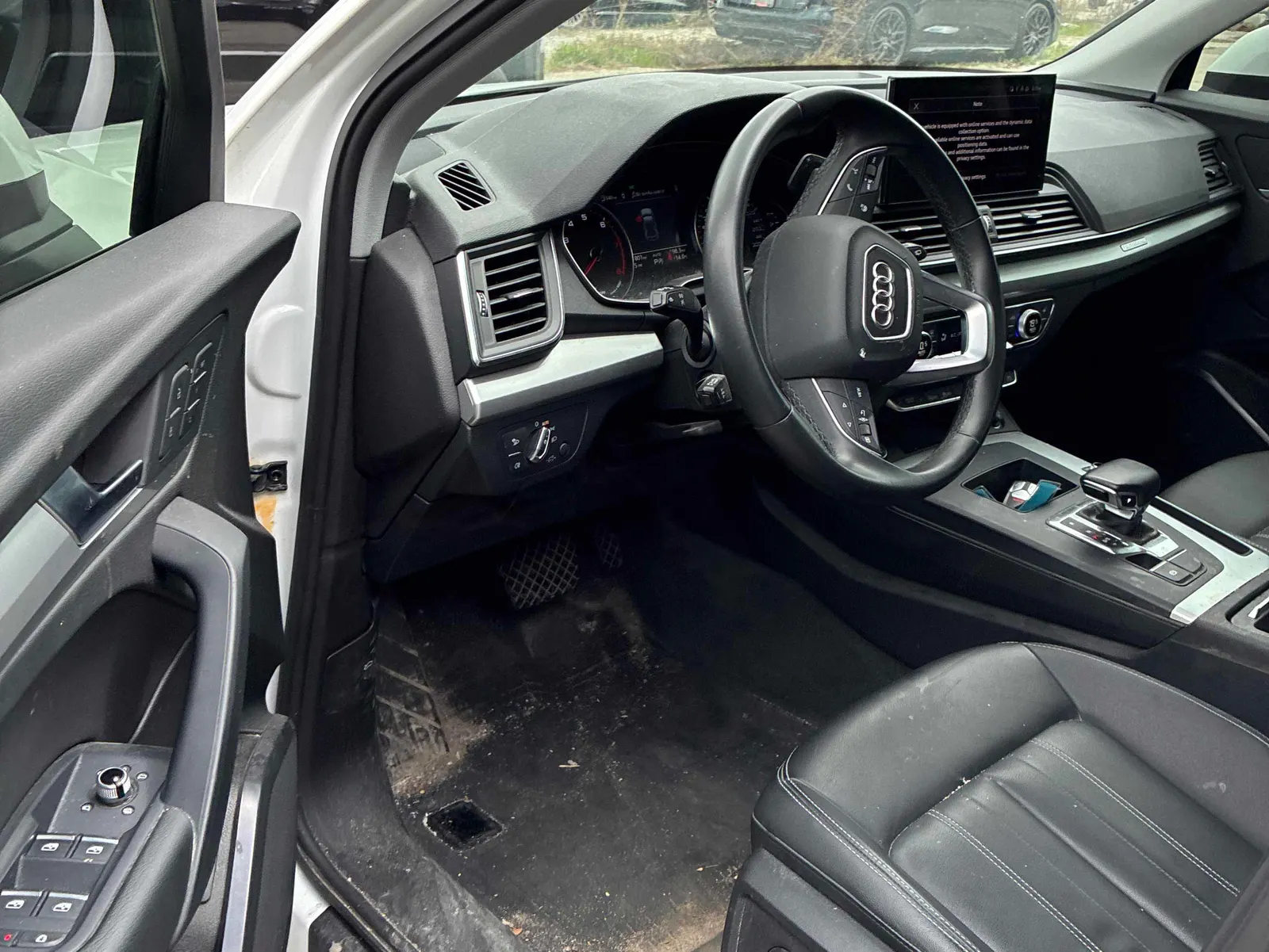 Interior driver side