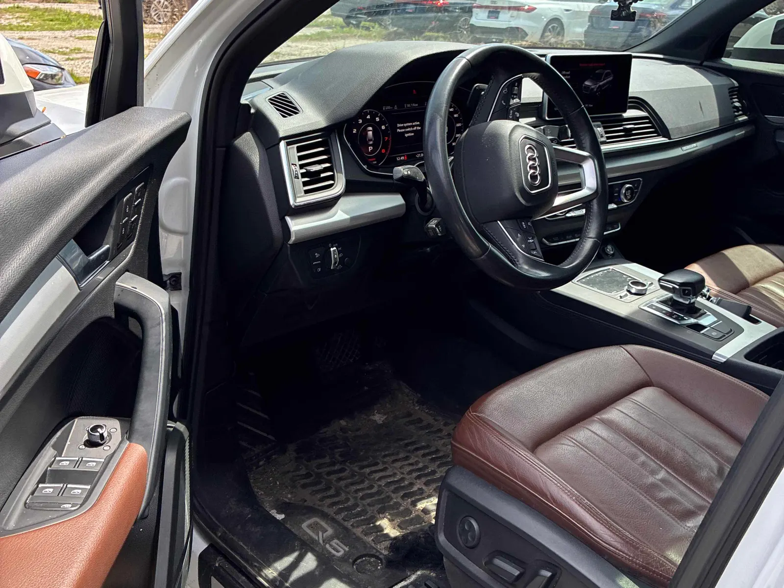 Interior driver side