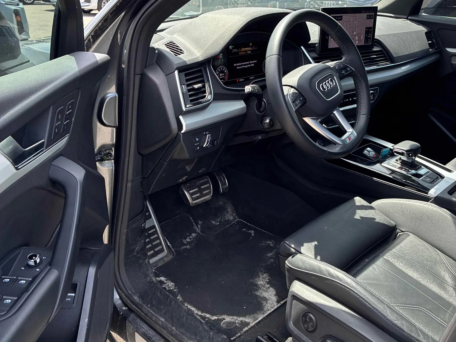 Interior driver side