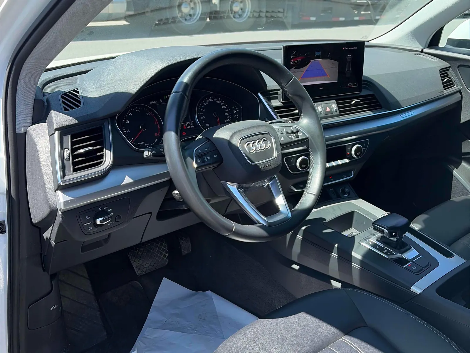 Interior driver side