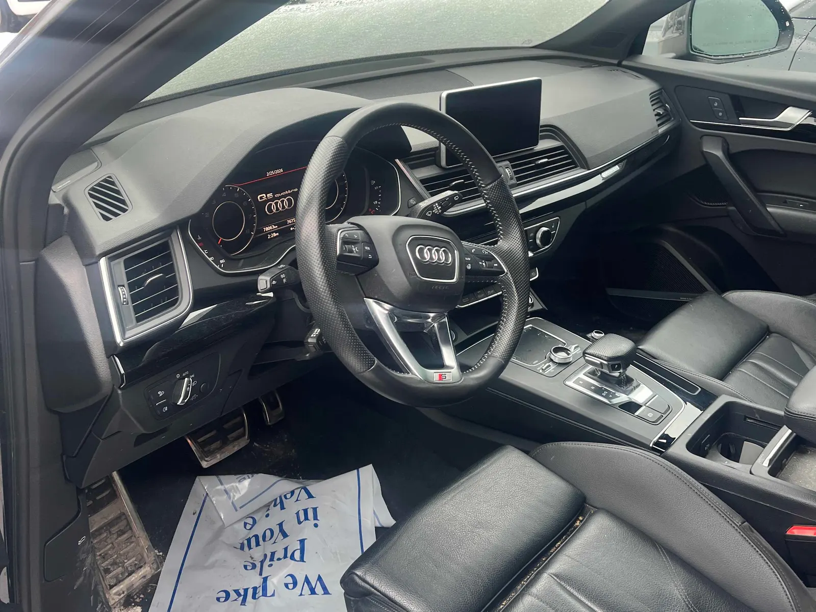Interior driver side