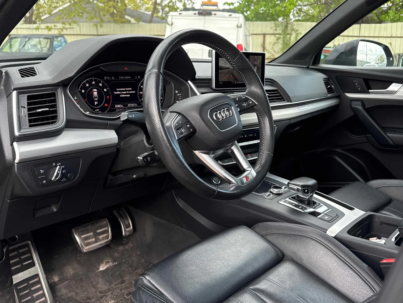 Interior driver side