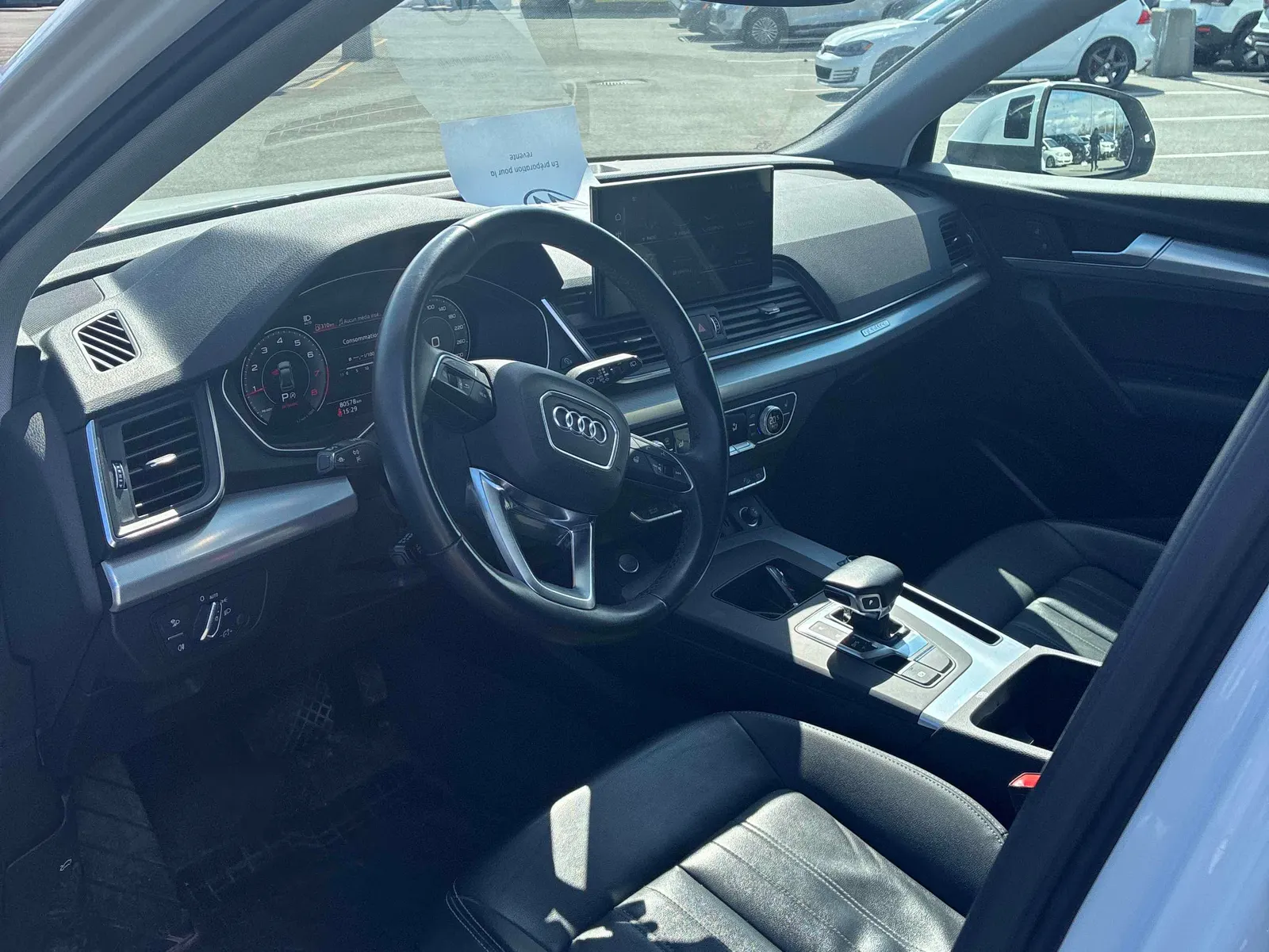 Interior driver side
