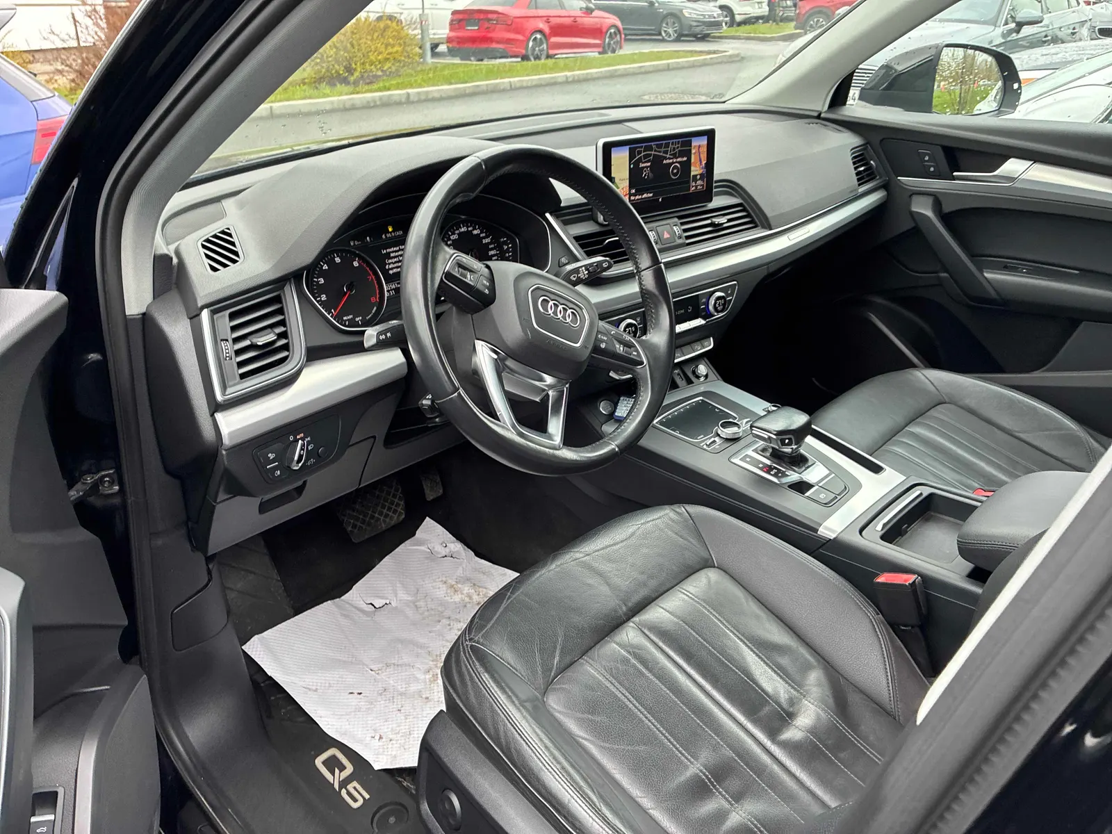 Interior driver side