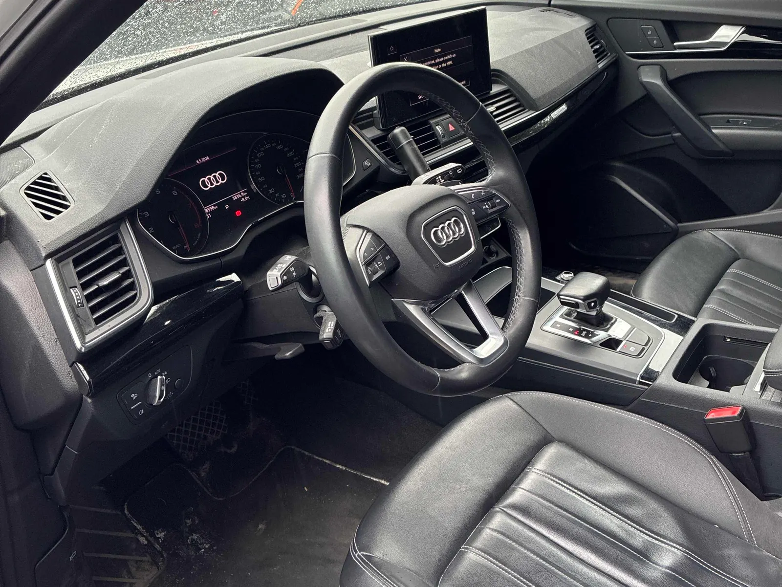 Interior driver side