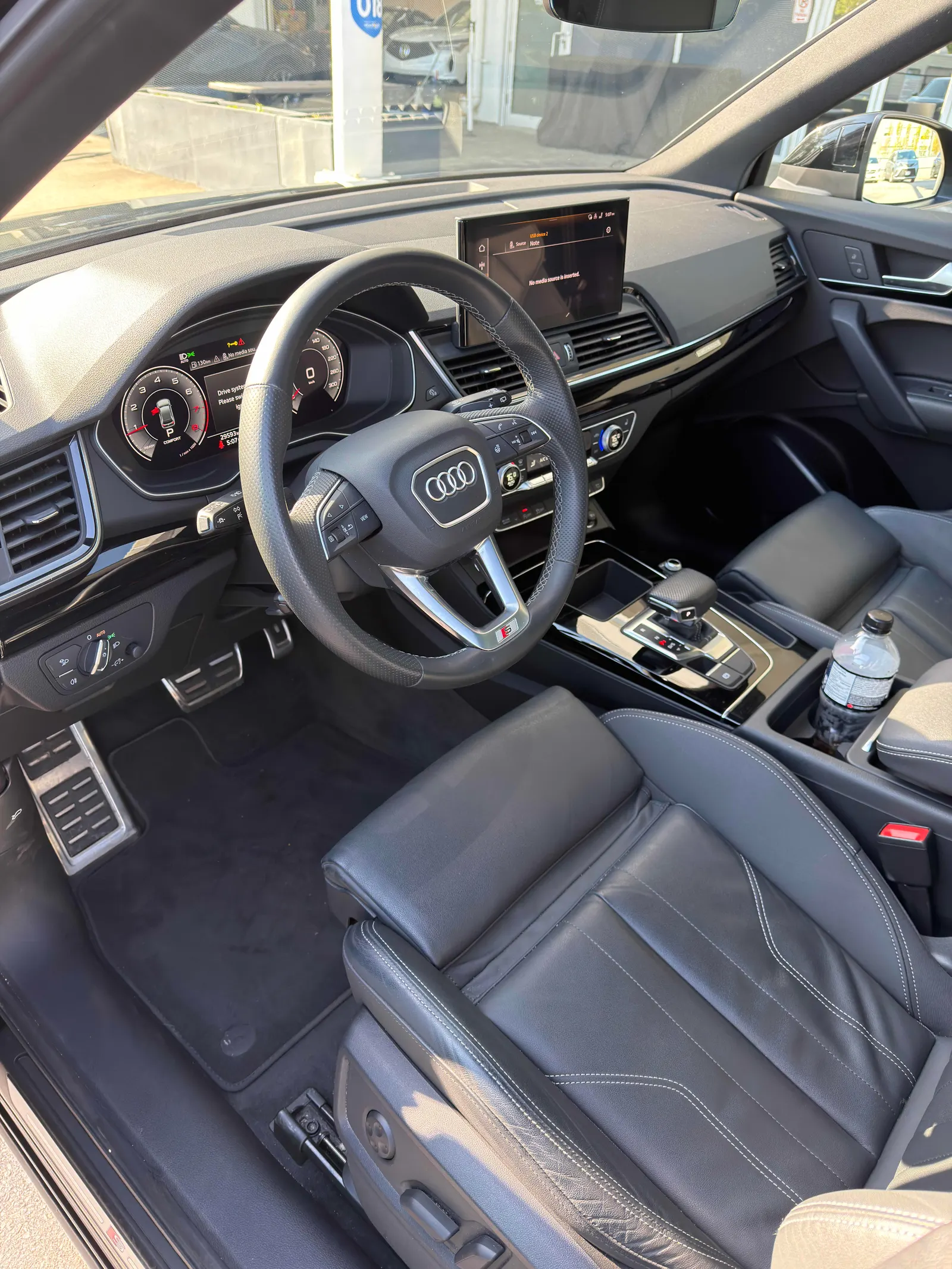 Interior driver side