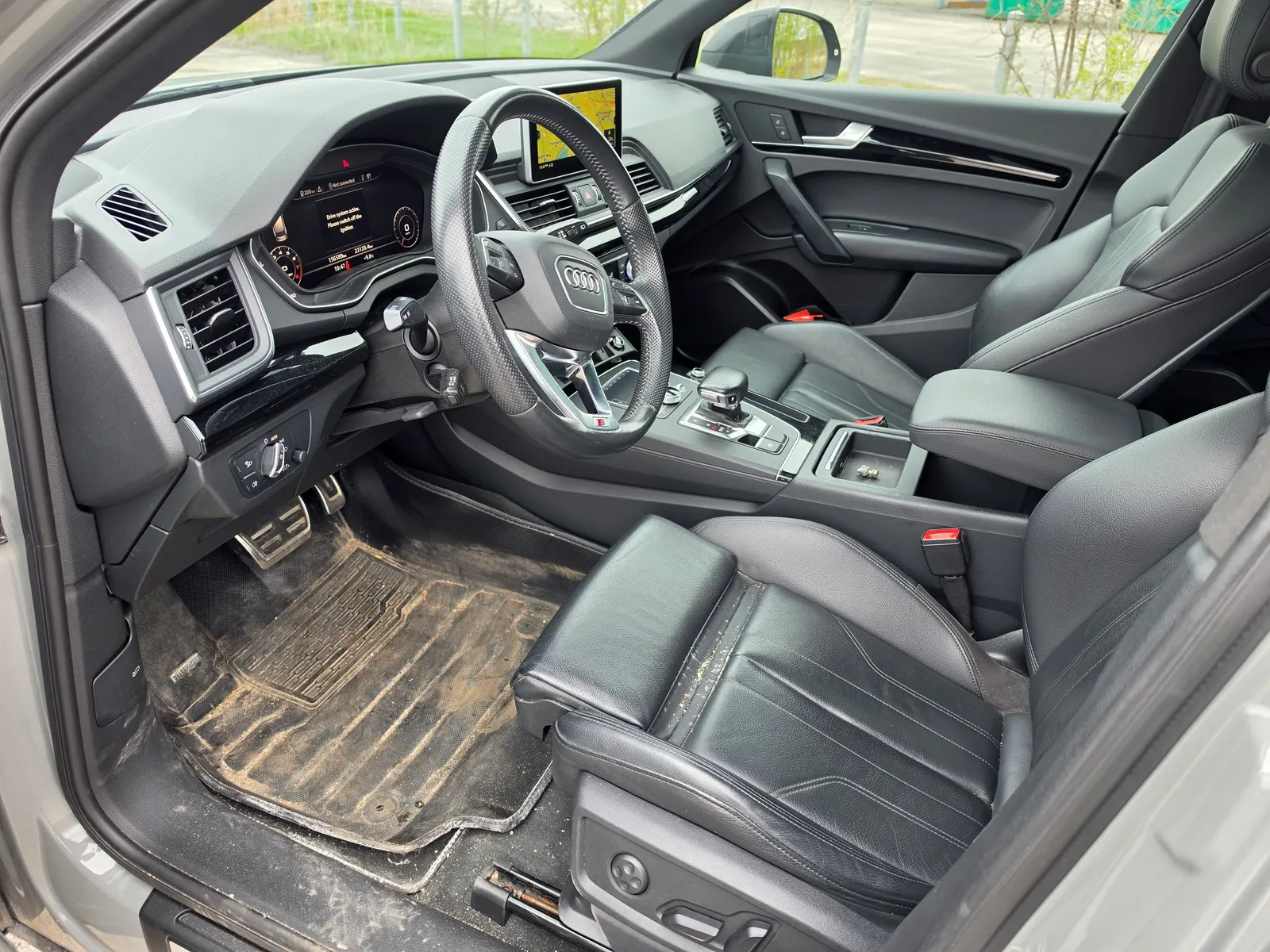 Interior driver side